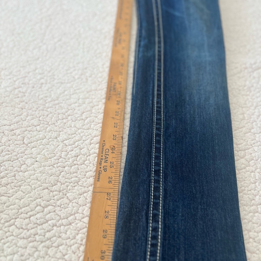 Rock Revival Blue Boot Cut Jeans with Decorative Stitching Size 29 Women’s - Picture 12 of 12